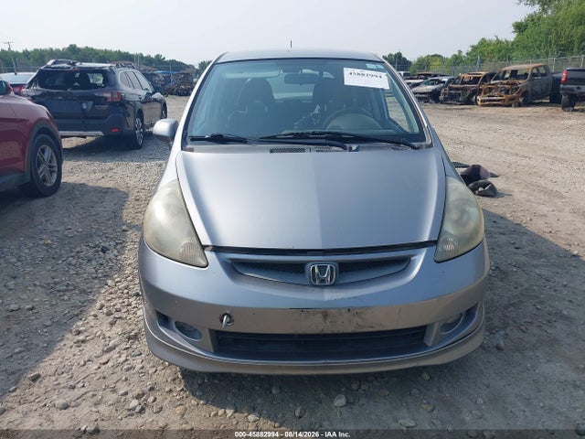 45882994 :رقم المزاد ، JHMGD38637S018907 vin ، 2007 Honda Fit Sport مزاد بيع
