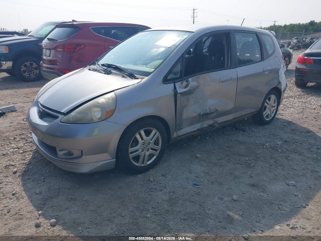 45882994 :رقم المزاد ، JHMGD38637S018907 vin ، 2007 Honda Fit Sport مزاد بيع