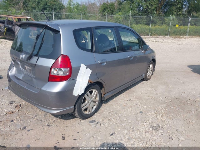 45882994 :رقم المزاد ، JHMGD38637S018907 vin ، 2007 Honda Fit Sport مزاد بيع
