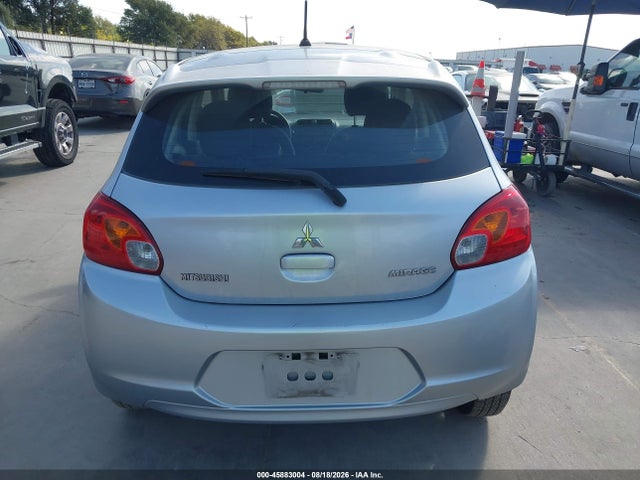2015 Mitsubishi Mirage De მანქანა იყიდება აუქციონზე, vin: ML32A3HJXFH054827, აუქციონის ნომერი: 45883004