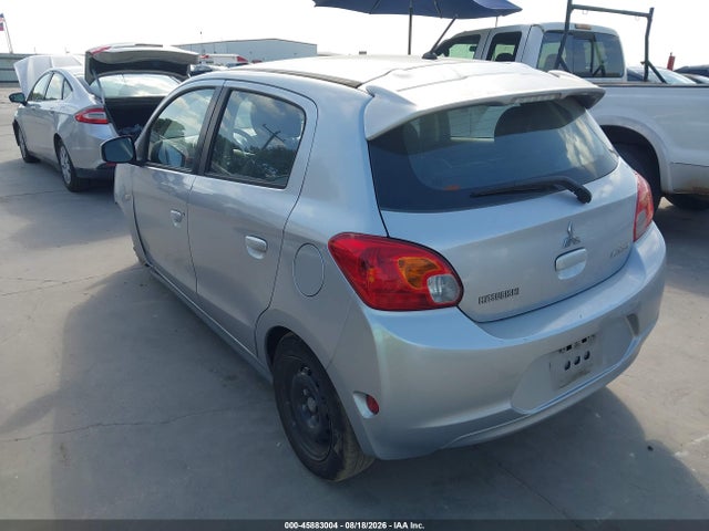 2015 Mitsubishi Mirage De მანქანა იყიდება აუქციონზე, vin: ML32A3HJXFH054827, აუქციონის ნომერი: 45883004