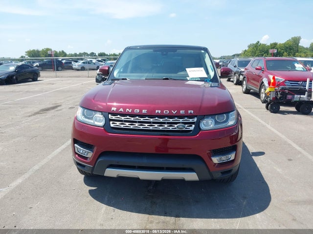 Продажа на аукционе авто 2015 Land Rover Range Rover Sport 3.0l V6 Supercharged Hse, vin: SALWR2VF5FA621643, номер лота: 45883018
