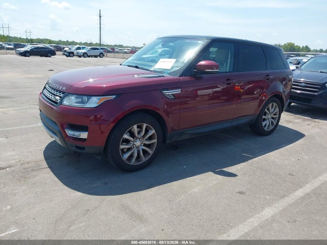 Продажа на аукционе авто 2015 Land Rover Range Rover Sport 3.0l V6 Supercharged Hse, vin: SALWR2VF5FA621643, номер лота: 45883018