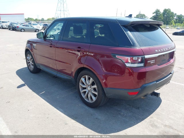 Продажа на аукционе авто 2015 Land Rover Range Rover Sport 3.0l V6 Supercharged Hse, vin: SALWR2VF5FA621643, номер лота: 45883018