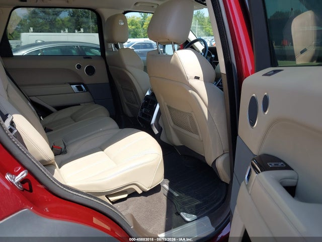 Продажа на аукционе авто 2015 Land Rover Range Rover Sport 3.0l V6 Supercharged Hse, vin: SALWR2VF5FA621643, номер лота: 45883018