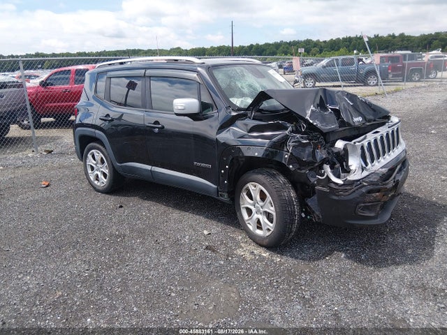 Aukcja sprzedaży 2018 Jeep Renegade Limited 4x4, vin: ZACCJBDB7JPH85453, numer aukcji: 45883161