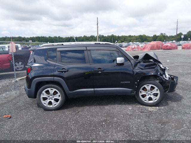45883161 :رقم المزاد ، ZACCJBDB7JPH85453 vin ، 2018 Jeep Renegade Limited 4x4 مزاد بيع