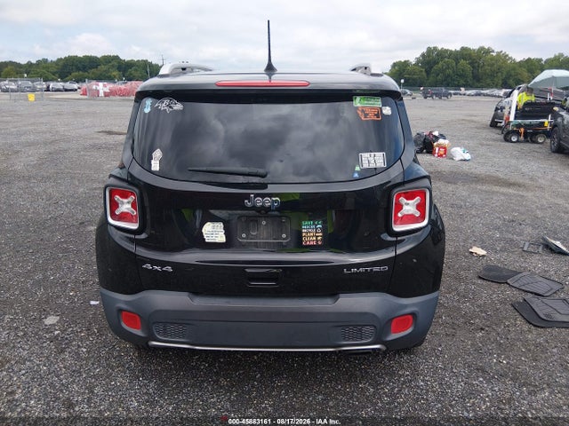 45883161 :رقم المزاد ، ZACCJBDB7JPH85453 vin ، 2018 Jeep Renegade Limited 4x4 مزاد بيع