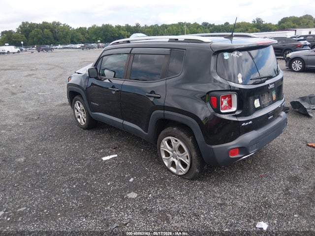 45883161 :رقم المزاد ، ZACCJBDB7JPH85453 vin ، 2018 Jeep Renegade Limited 4x4 مزاد بيع
