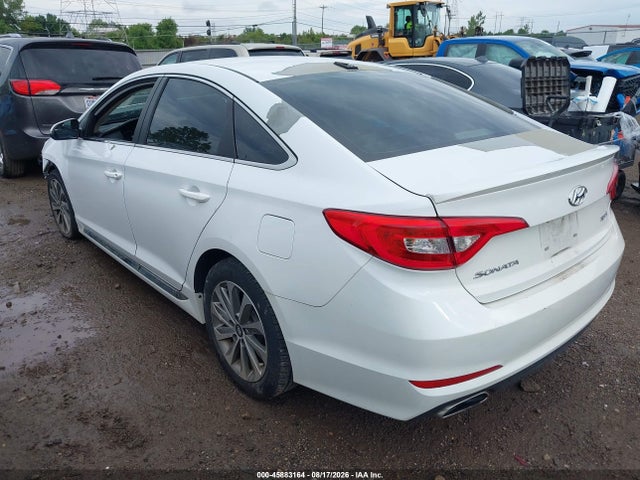2016 Hyundai Sonata Sport მანქანა იყიდება აუქციონზე, vin: 5NPE34AFXGH326389, აუქციონის ნომერი: 45883164
