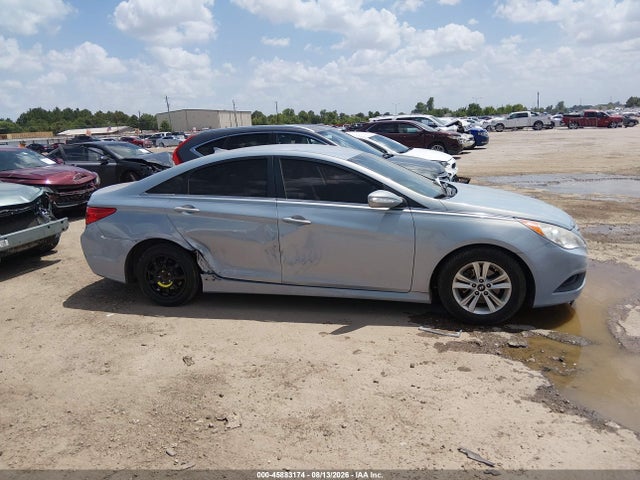 45883174 :رقم المزاد ، 5NPEB4AC9EH844452 vin ، 2014 Hyundai Sonata Gls مزاد بيع