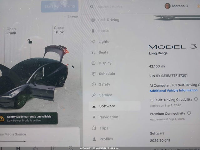 Tesla MODEL 3 2026 5YJ3E1EA7TF117201 Image 7