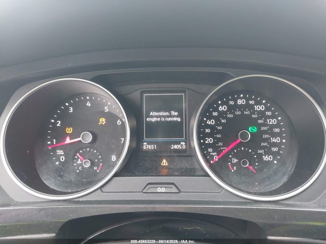 45883225 :رقم المزاد ، 3VV2B7AX7JM017479 vin ، 2018 Volkswagen Tiguan 2.0t Se/2.0t Sel مزاد بيع