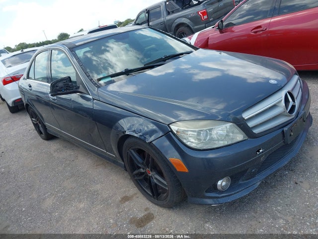 45883228 :رقم المزاد ، WDDGF81X19F210565 vin ، 2009 Mercedes-benz C 300 Luxury 4matic/sport 4matic مزاد بيع