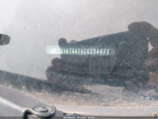 45883232 :رقم المزاد ، 5XYKT4A10CG234071 vin ، 2012 Kia Sorento Lx مزاد بيع