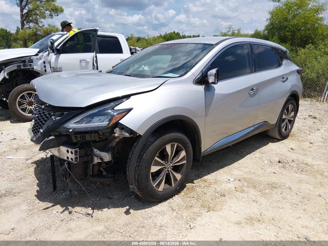 2019 Nissan Murano S მანქანა იყიდება აუქციონზე, vin: 5N1AZ2MJXKN145962, აუქციონის ნომერი: 45883255