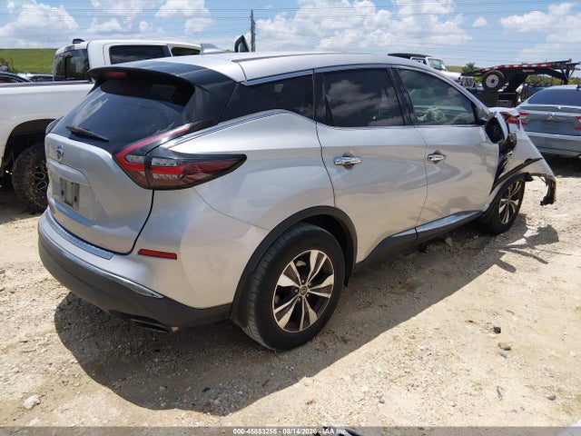 2019 Nissan Murano S მანქანა იყიდება აუქციონზე, vin: 5N1AZ2MJXKN145962, აუქციონის ნომერი: 45883255