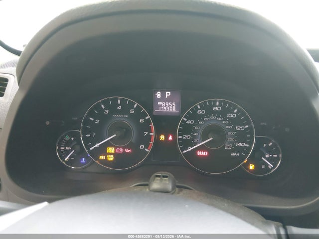 45883291 :رقم المزاد ، 4S4BRBAC8C3238728 vin ، 2012 Subaru Outback 2.5i مزاد بيع