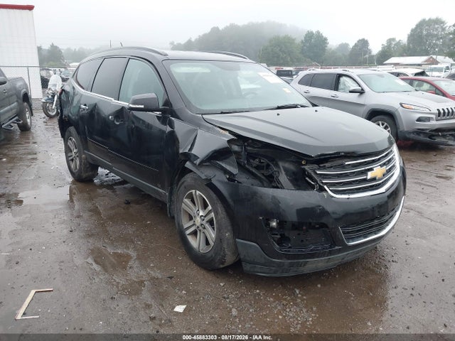 45883303 :رقم المزاد ، 1GNKVGKDXFJ326739 vin ، 2015 Chevrolet Traverse Lt مزاد بيع