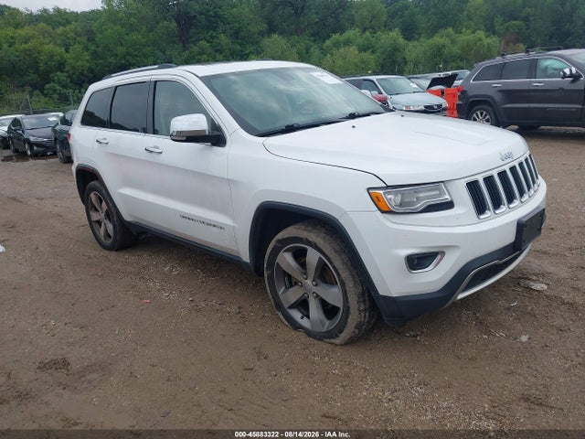 2015 Jeep Grand Cherokee Limited მანქანა იყიდება აუქციონზე, vin: 1C4RJFBG8FC731879, აუქციონის ნომერი: 45883322