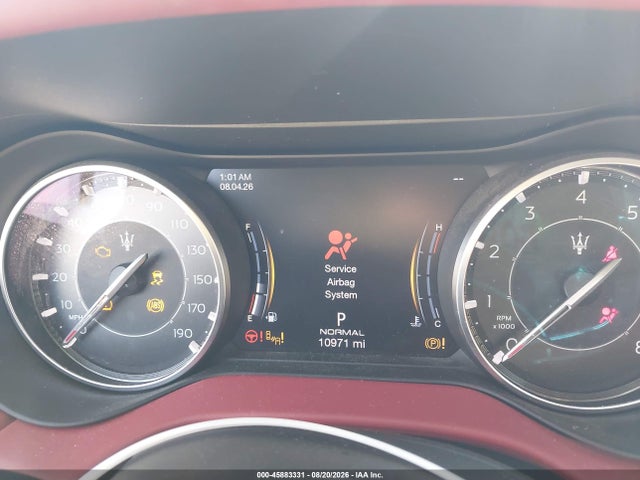 Продажа на аукционе авто 2022 Maserati Ghibli Modena, vin: ZAM57YSM4NX399862, номер лота: 45883331
