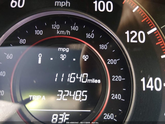 2017 Honda Accord Ex-l V6 მანქანა იყიდება აუქციონზე, vin: 1HGCT2A83HA003650, აუქციონის ნომერი: 45883347