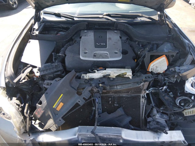 2012 Infiniti G25x მანქანა იყიდება აუქციონზე, vin: JN1DV6AR0CM861245, აუქციონის ნომერი: 45883453
