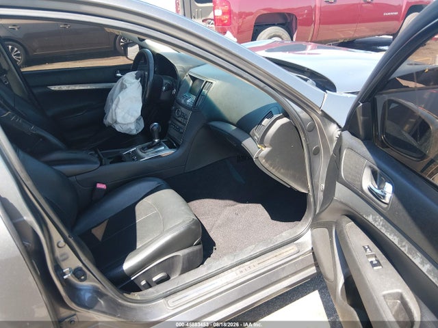 2012 Infiniti G25x მანქანა იყიდება აუქციონზე, vin: JN1DV6AR0CM861245, აუქციონის ნომერი: 45883453