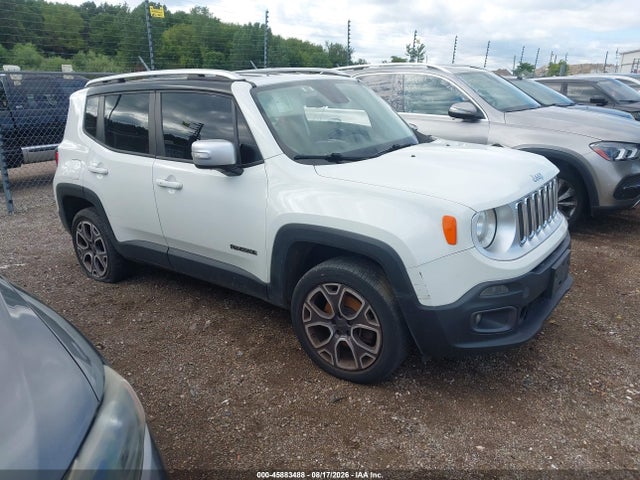 Продажа на аукционе авто 2015 Jeep Renegade Limited, vin: ZACCJBDT0FPB61087, номер лота: 45883488