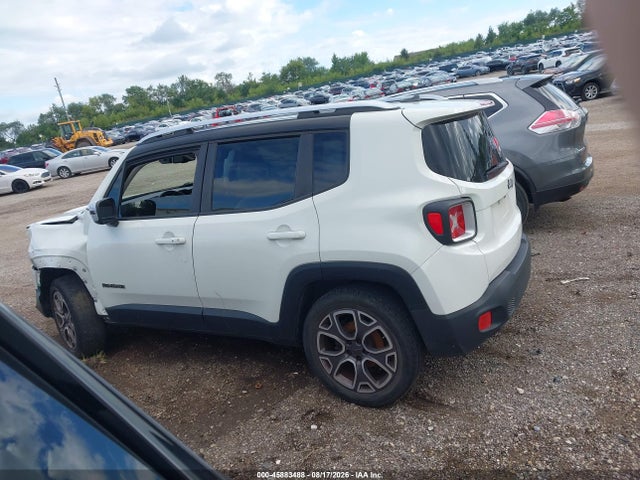 Продажа на аукционе авто 2015 Jeep Renegade Limited, vin: ZACCJBDT0FPB61087, номер лота: 45883488