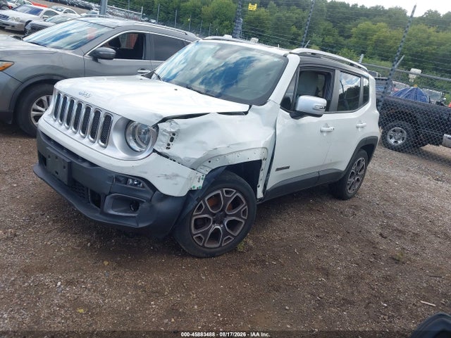 Продажа на аукционе авто 2015 Jeep Renegade Limited, vin: ZACCJBDT0FPB61087, номер лота: 45883488