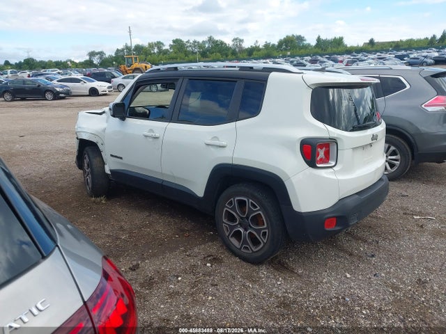 Продажа на аукционе авто 2015 Jeep Renegade Limited, vin: ZACCJBDT0FPB61087, номер лота: 45883488