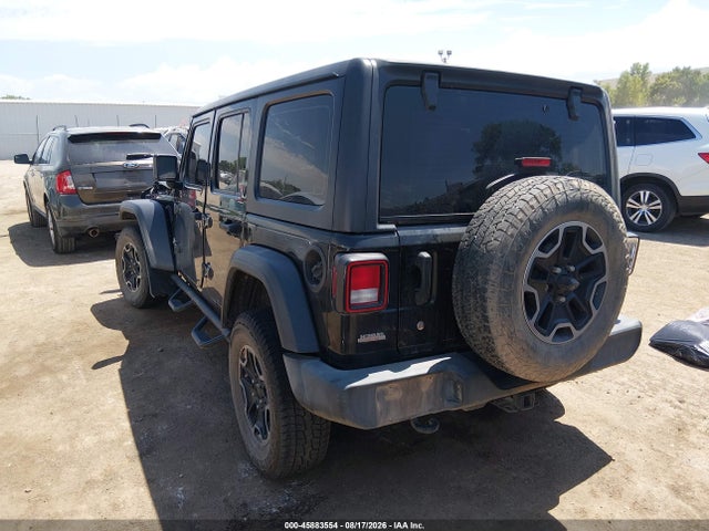 2018 Jeep Wrangler Unlimited Sport 4x4 მანქანა იყიდება აუქციონზე, vin: 1C4HJXDN1JW264633, აუქციონის ნომერი: 45883554