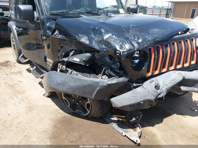 2018 Jeep Wrangler Unlimited Sport 4x4 მანქანა იყიდება აუქციონზე, vin: 1C4HJXDN1JW264633, აუქციონის ნომერი: 45883554