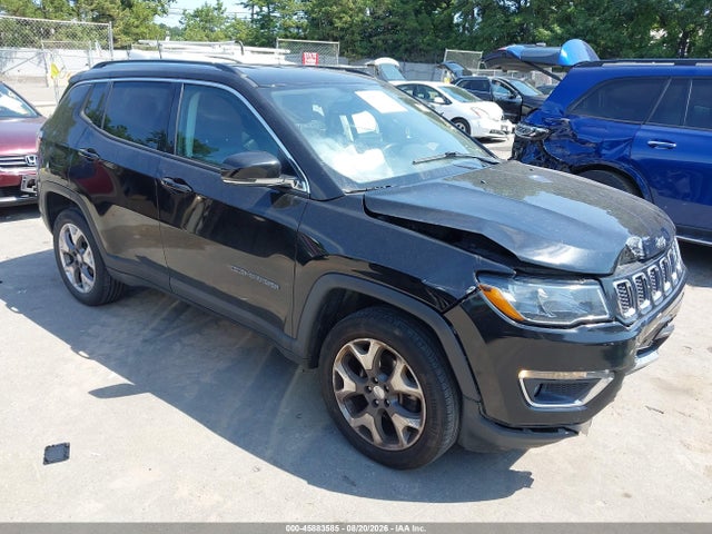 45883585 :رقم المزاد ، 3C4NJDCB4MT575850 vin ، 2021 Jeep Compass Limited 4x4 مزاد بيع