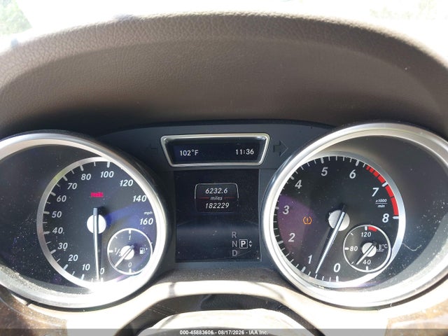 Продажа на аукционе авто 2015 Mercedes-benz Ml 350, vin: 4JGDA5JB5FA544083, номер лота: 45883606