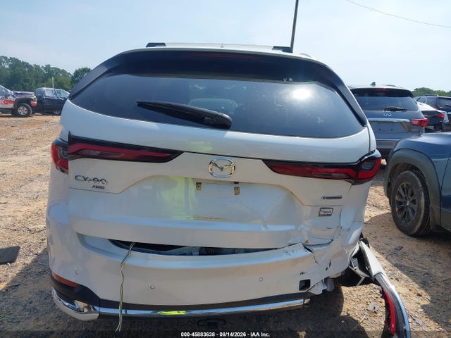 45883638 :رقم المزاد ، JM3KKEHC1R1166301 vin ، 2024 Mazda Cx-90 3.3 Turbo S Premium Plus مزاد بيع