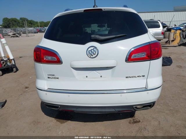 45883640 :رقم المزاد ، 5GAKRBKD1HJ316251 vin ، 2017 Buick Enclave Leather مزاد بيع