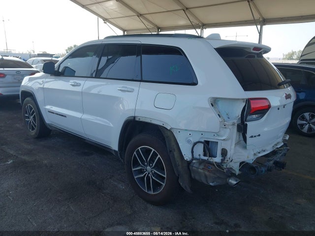45883655 :رقم المزاد ، 1C4RJFLG4JC335729 vin ، 2018 Jeep Grand Cherokee Trailhawk 4x4 مزاد بيع