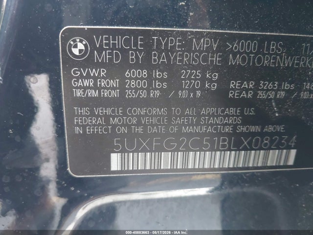 Продажа на аукционе авто 2011 Bmw X6 Xdrive35i, vin: 5UXFG2C51BLX08234, номер лота: 45883663
