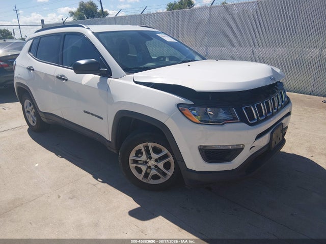 Продажа на аукционе авто 2018 Jeep Compass Sport Fwd, vin: 3C4NJCAB2JT437488, номер лота: 45883690