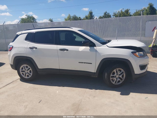 Продажа на аукционе авто 2018 Jeep Compass Sport Fwd, vin: 3C4NJCAB2JT437488, номер лота: 45883690