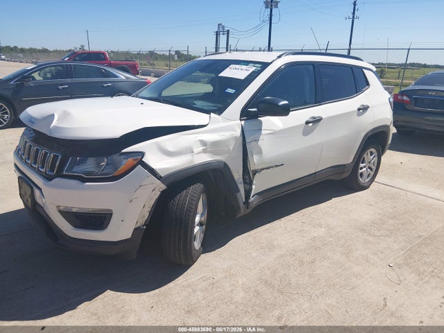 Продажа на аукционе авто 2018 Jeep Compass Sport Fwd, vin: 3C4NJCAB2JT437488, номер лота: 45883690
