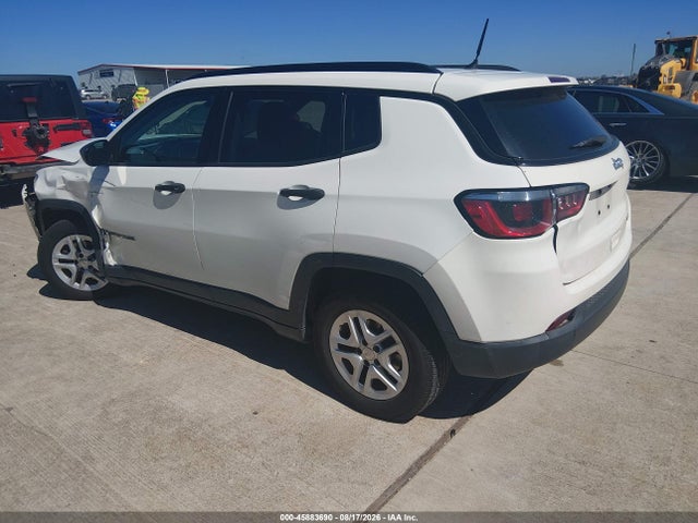 Продажа на аукционе авто 2018 Jeep Compass Sport Fwd, vin: 3C4NJCAB2JT437488, номер лота: 45883690