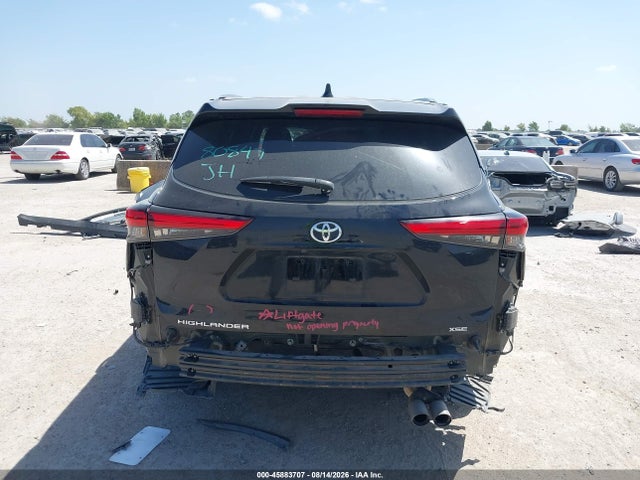 45883707 :رقم المزاد ، 5TDKDRAH8PS018436 vin ، 2023 Toyota Highlander Xse مزاد بيع