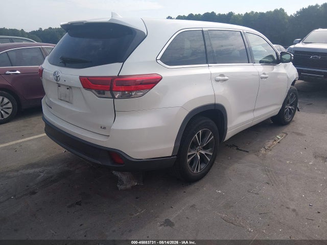 Aukcja sprzedaży 2017 Toyota Highlander Le Plus, vin: 5TDZZRFH6HS208228, numer aukcji: 45883731