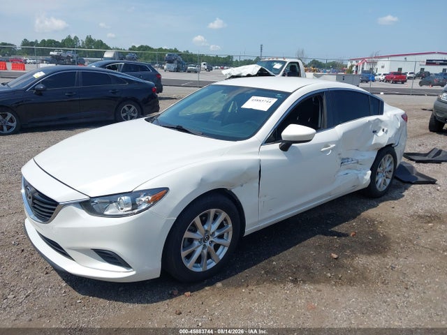 2016 Mazda Mazda6 I Sport მანქანა იყიდება აუქციონზე, vin: JM1GJ1U58G1407267, აუქციონის ნომერი: 45883744
