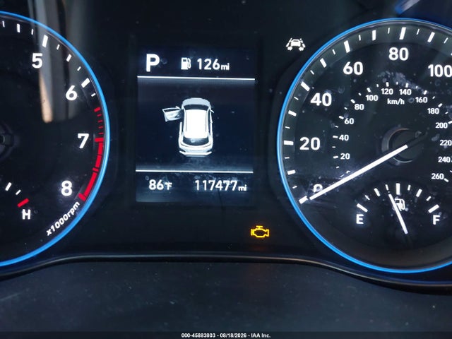 2019 Hyundai Kona Se მანქანა იყიდება აუქციონზე, vin: KM8K12AA1KU320301, აუქციონის ნომერი: 45883803