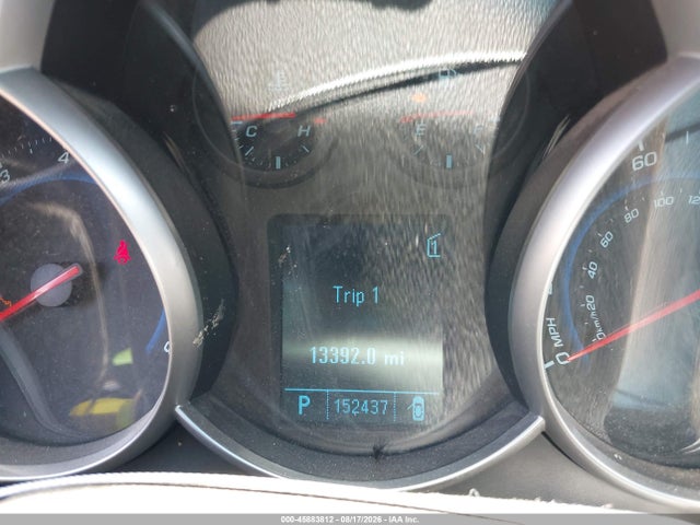 2011 Chevrolet Cruze Eco მანქანა იყიდება აუქციონზე, vin: 1G1PJ5S98B7218999, აუქციონის ნომერი: 45883812