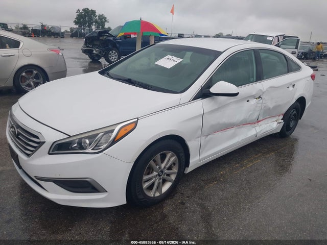 2016 Hyundai Sonata Se მანქანა იყიდება აუქციონზე, vin: 5NPE24AF0GH354947, აუქციონის ნომერი: 45883866